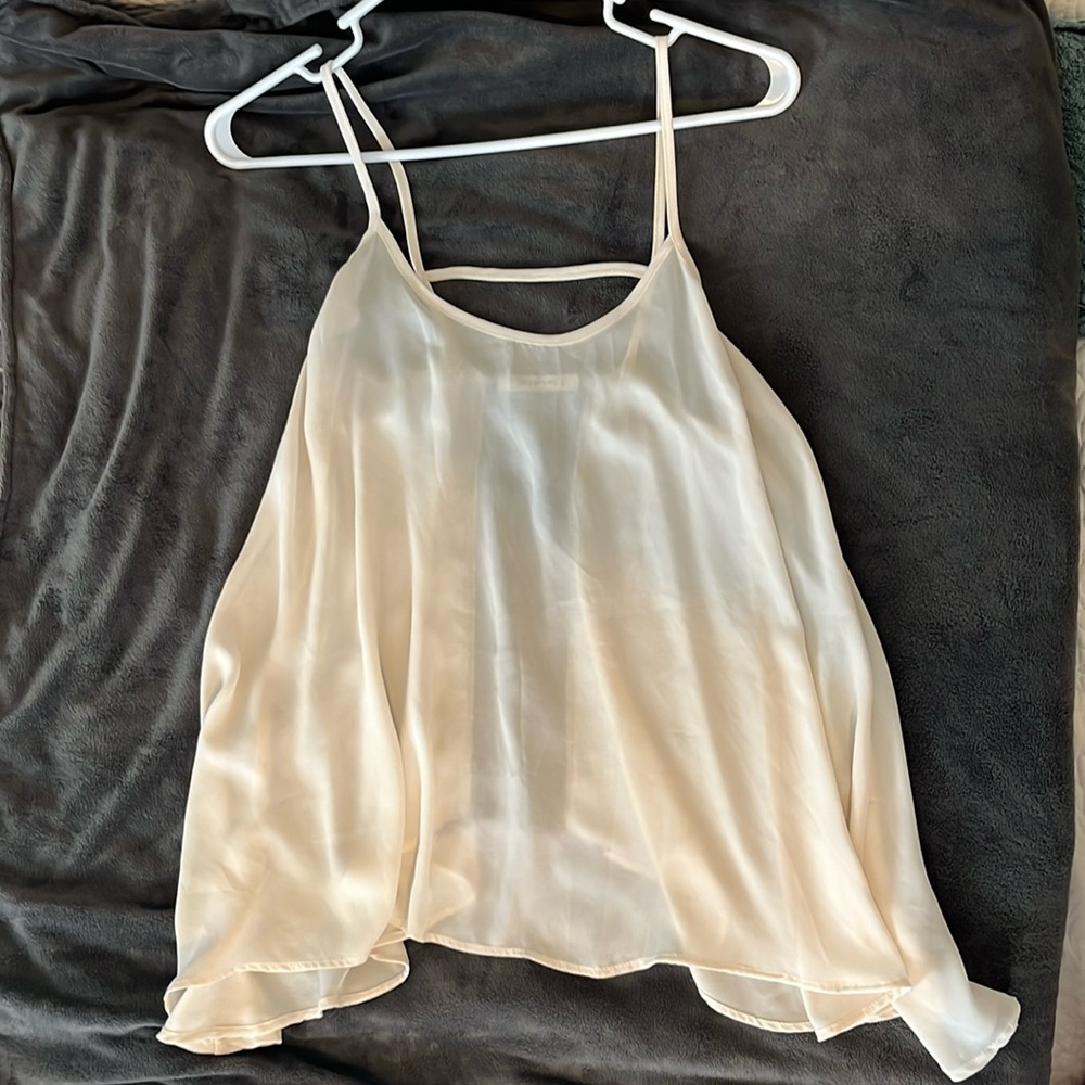 NWOT Style Tree Drapey Lace Tank 🖤